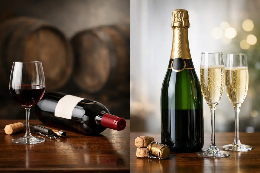 Barolo o Champagne da collezione, quale scegliere?