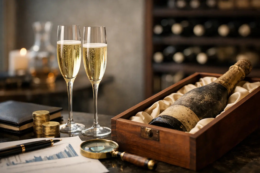 Investire in champagne rari con criterio