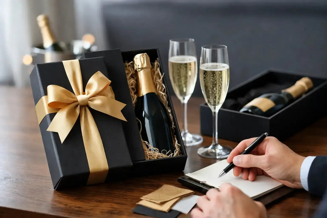 Come acquistare champagne da regalo con criterio