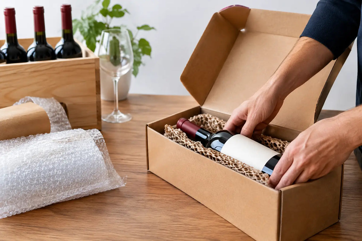 Come assicurare la spedizione del vino pregiato