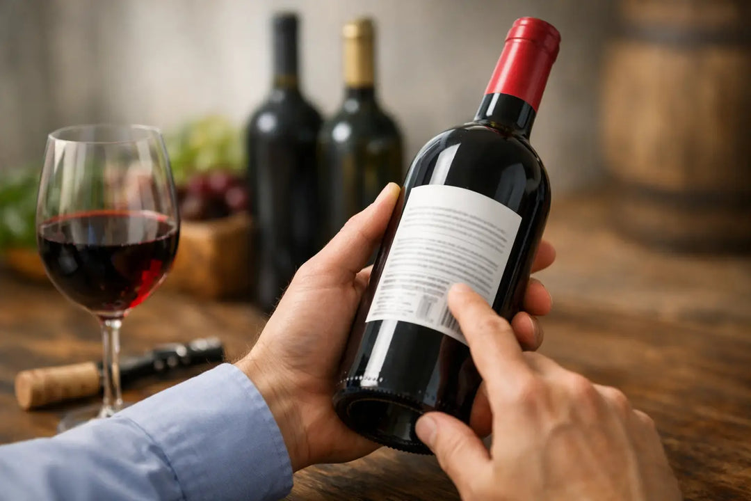 Guida alla lettura della retroetichetta vino