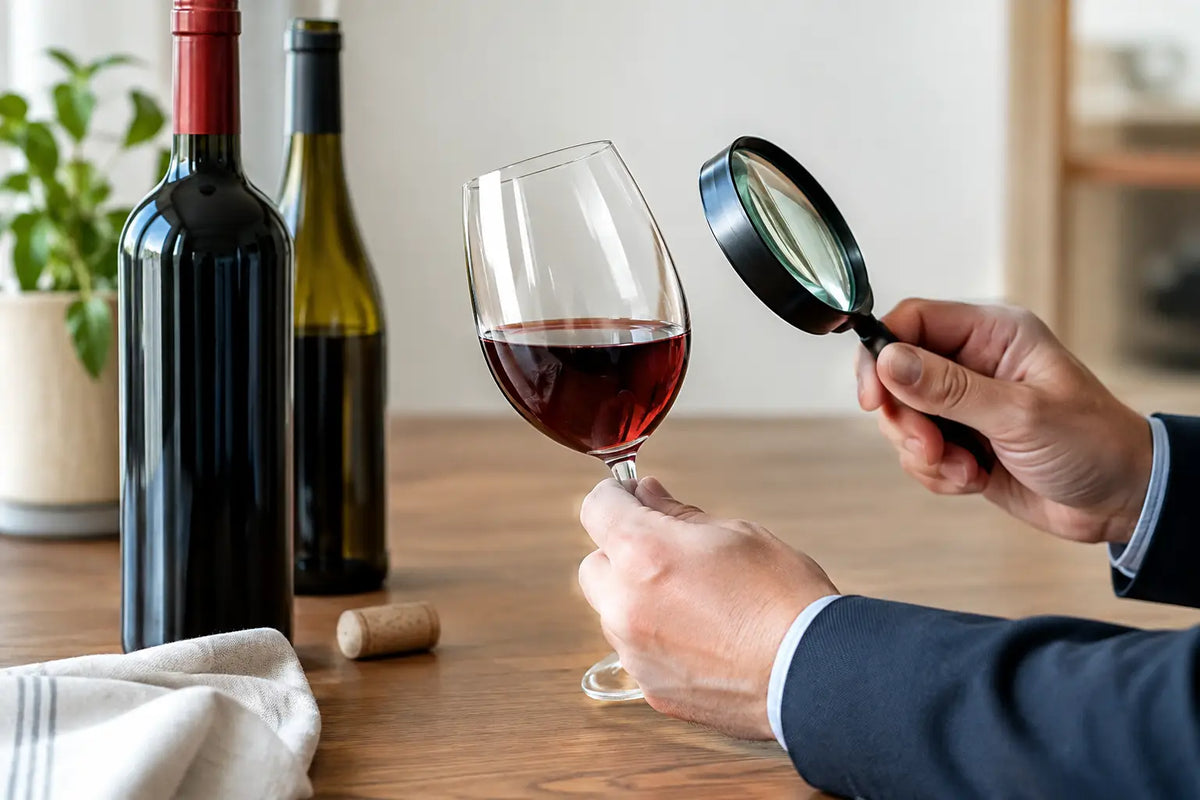 Segnali di vino contraffatto: cosa osservare