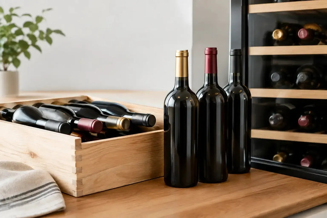 Come custodire bottiglie dopo l’acquisto