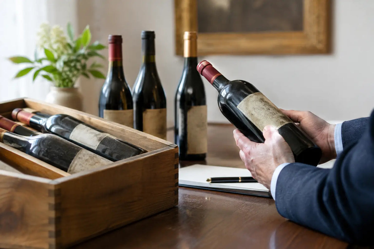 Collezione vini ereditata: come valutarla