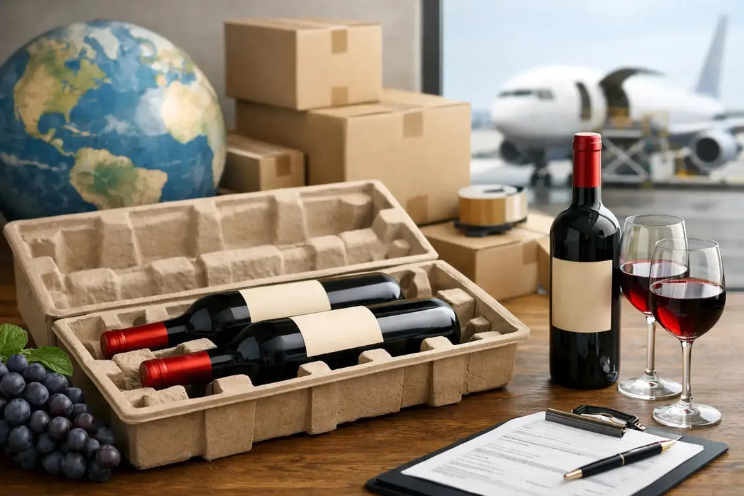 Come spedire vino all’estero senza errori