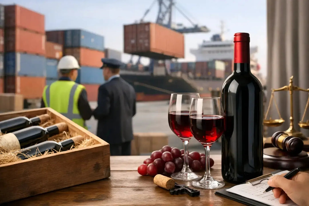 Come importare vino pregiato legalmente