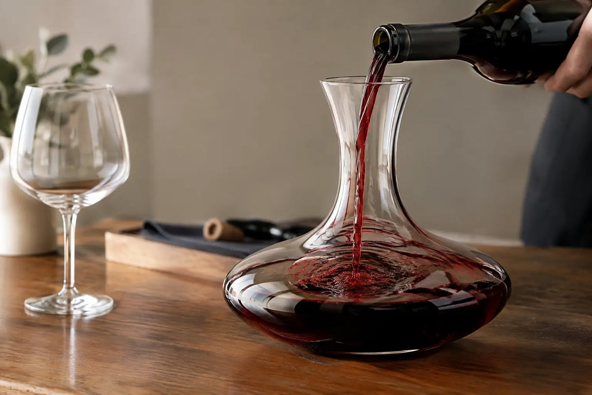 Perché decantare i vini maturi con cura