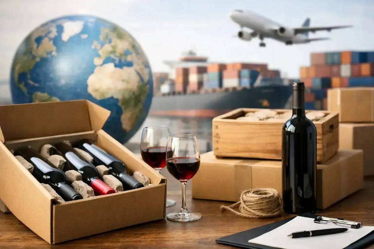 Guida alla spedizione internazionale vino