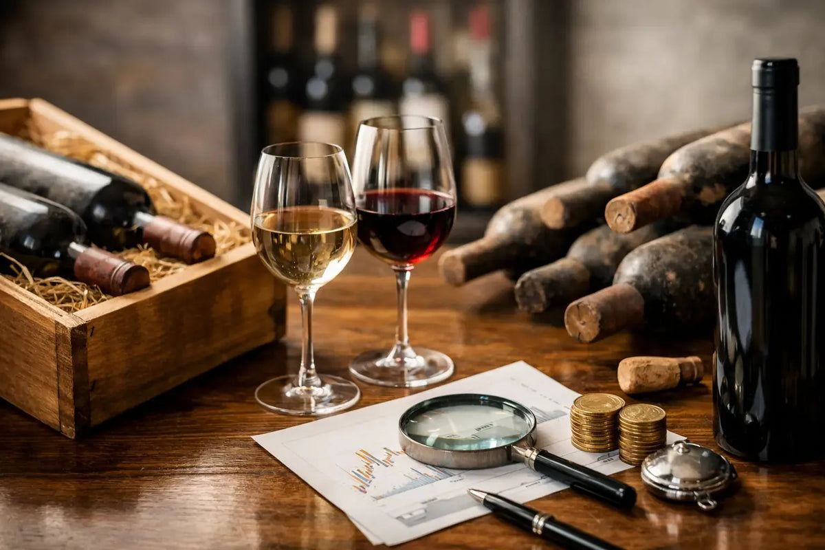 Vino raro come investimento: criteri di scelta
