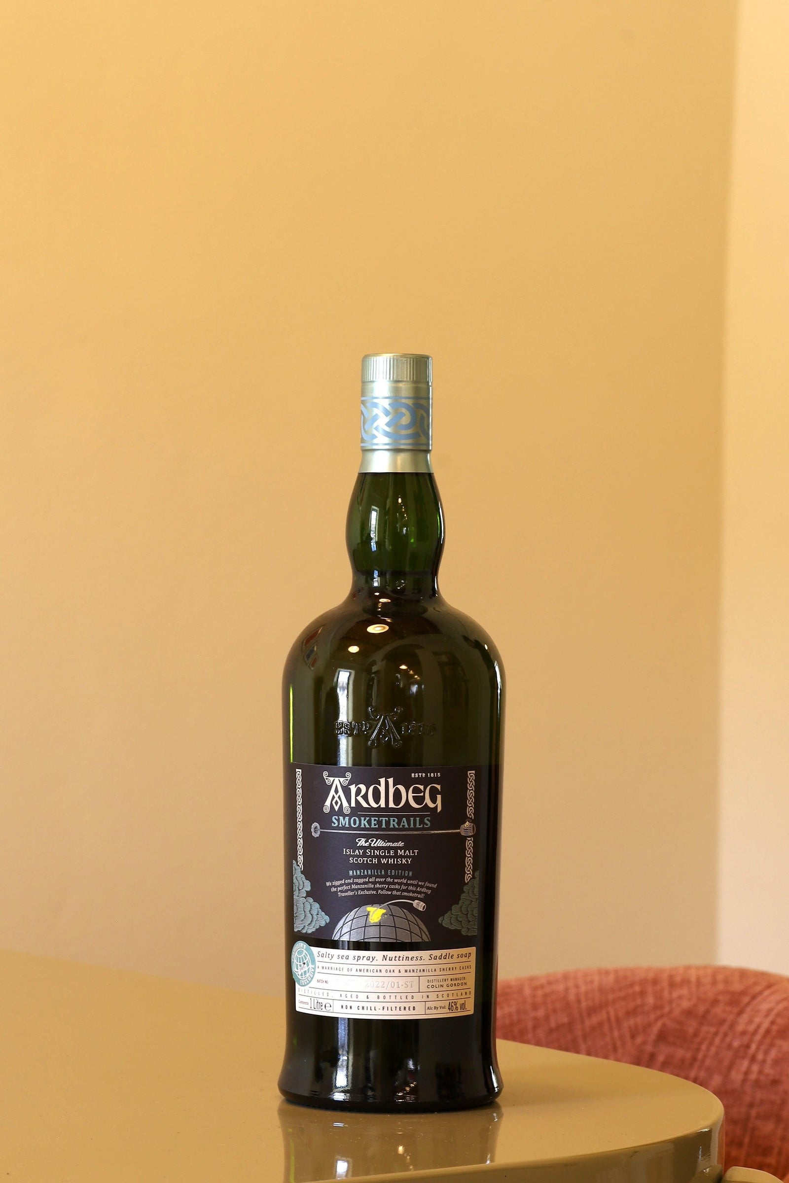 Ardbeg Smoketrails Manzanilla Edition NV 1l Bottle