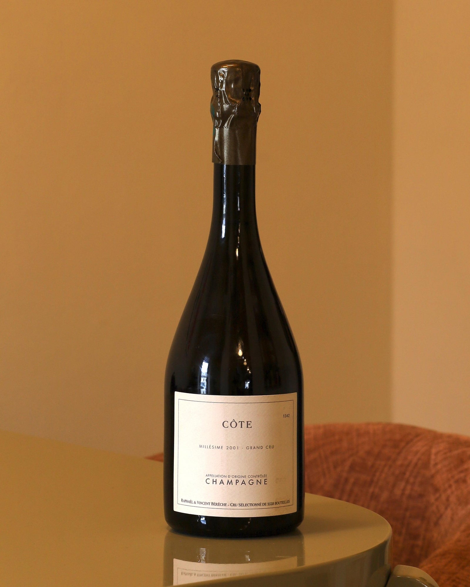 Bereche et Fils Cote Millesime Blanc de Blancs Grand Cru 2001 AOC 0,75l Bottle