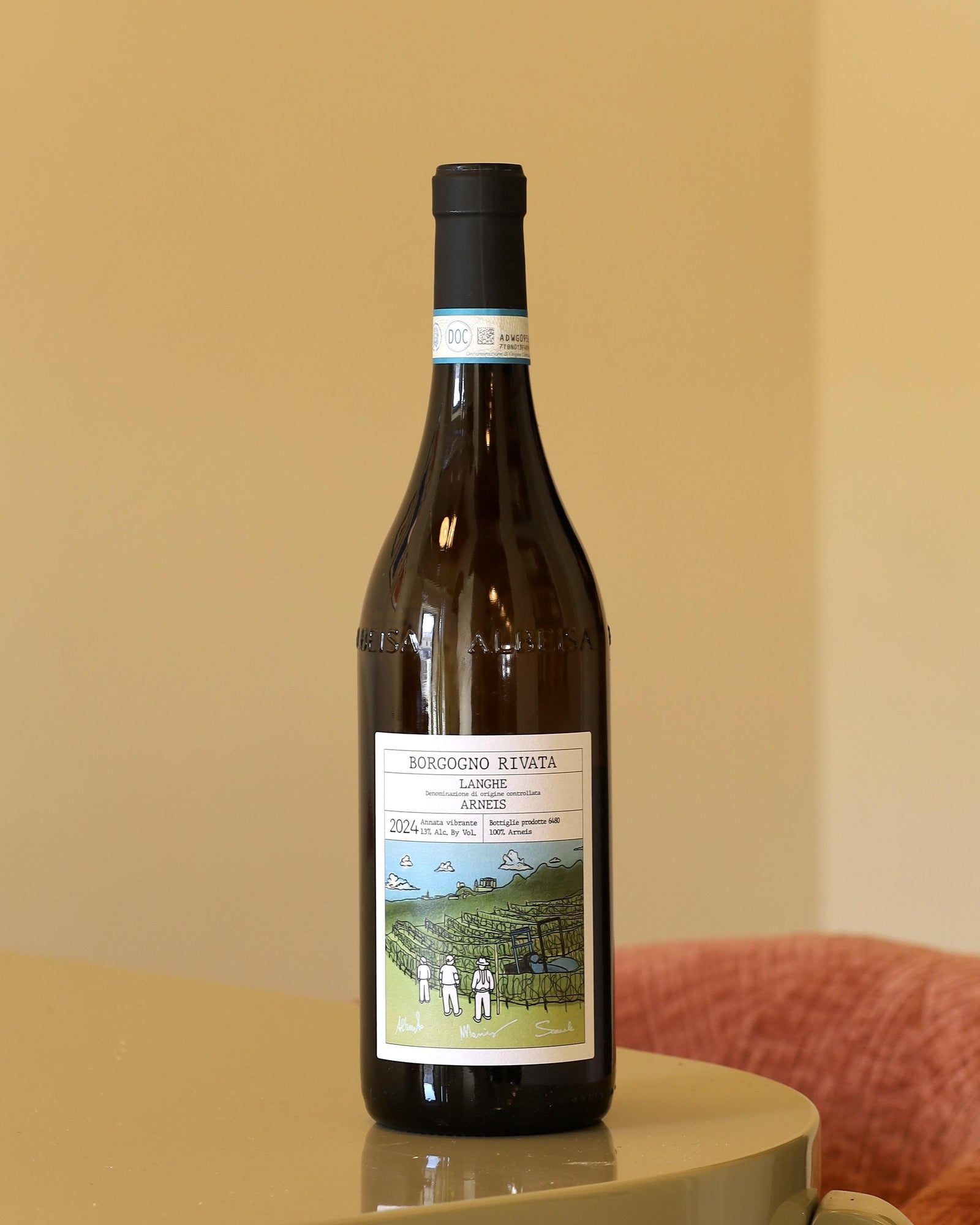 Borgogno Rivata Langhe Arneis 2024 DOC 0,75l Bottle