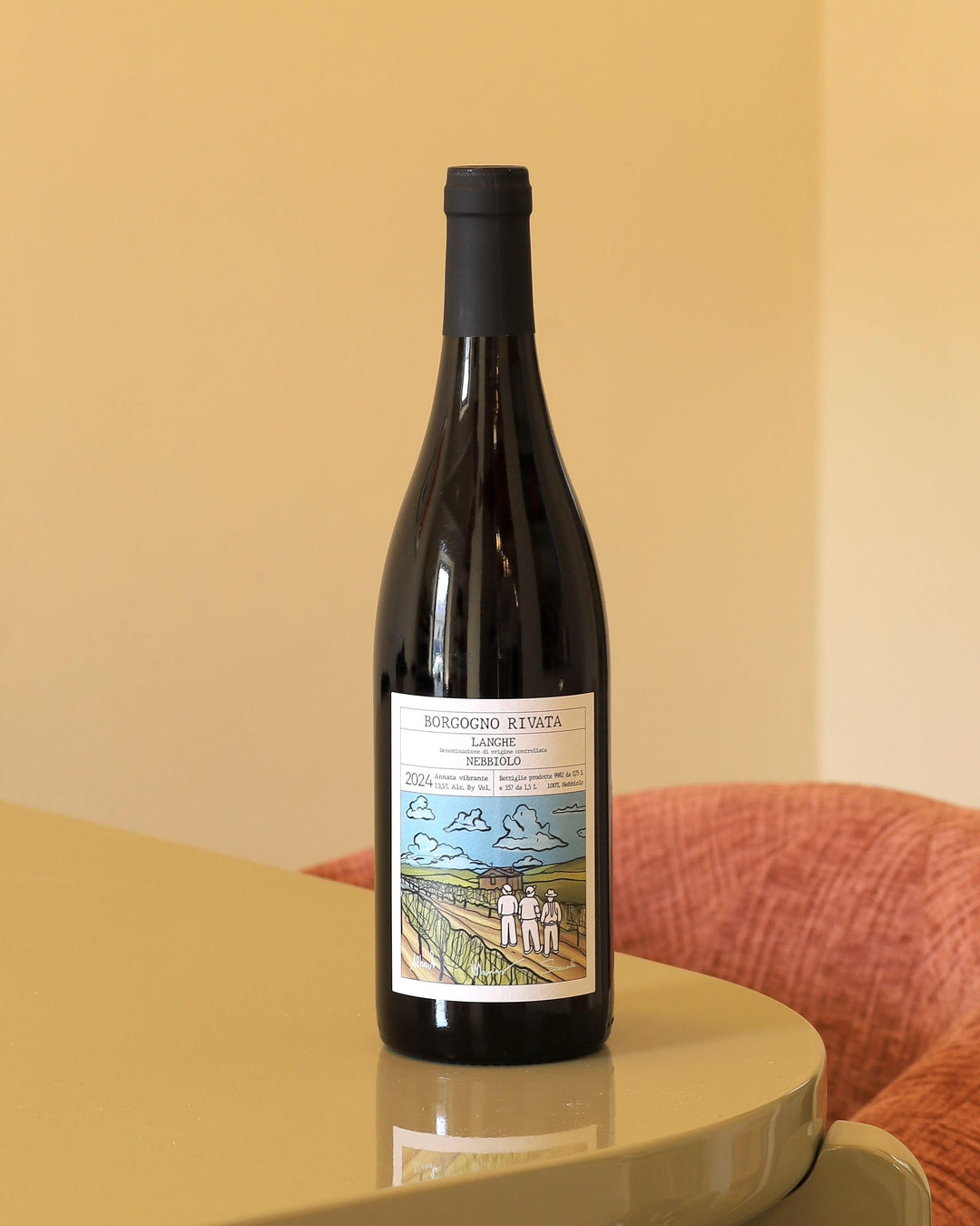 Borgogno Rivata Langhe Nebbiolo 2024 DOC 0,75l Bottle