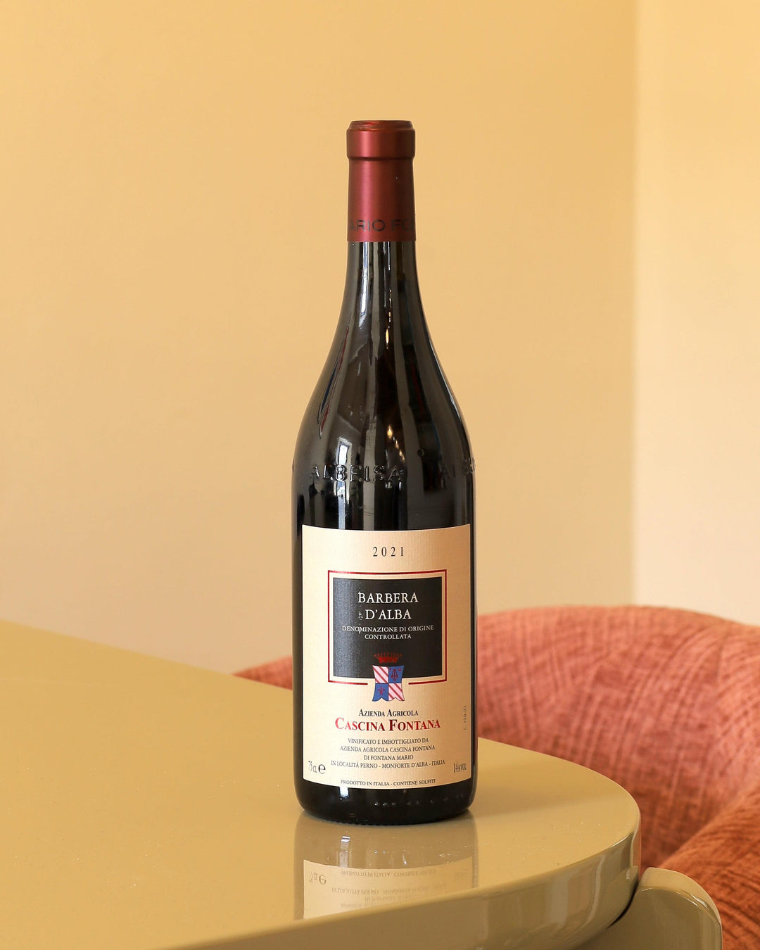 Cascina Fontana Barbera d'Alba 2021 DOC 0,75l Bottle