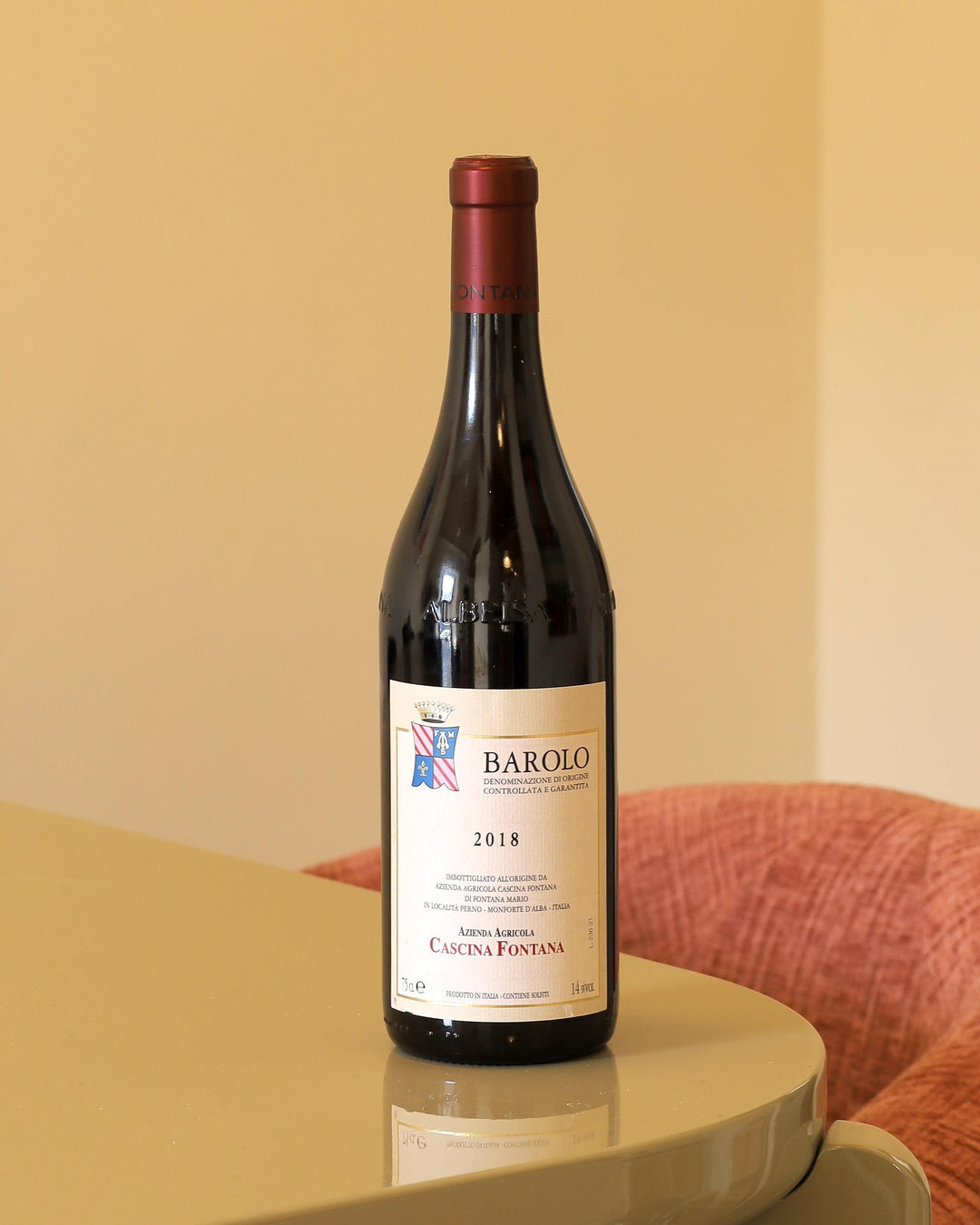 Cascina Fontana Barolo 2018 DOCG 0,75l Bottle