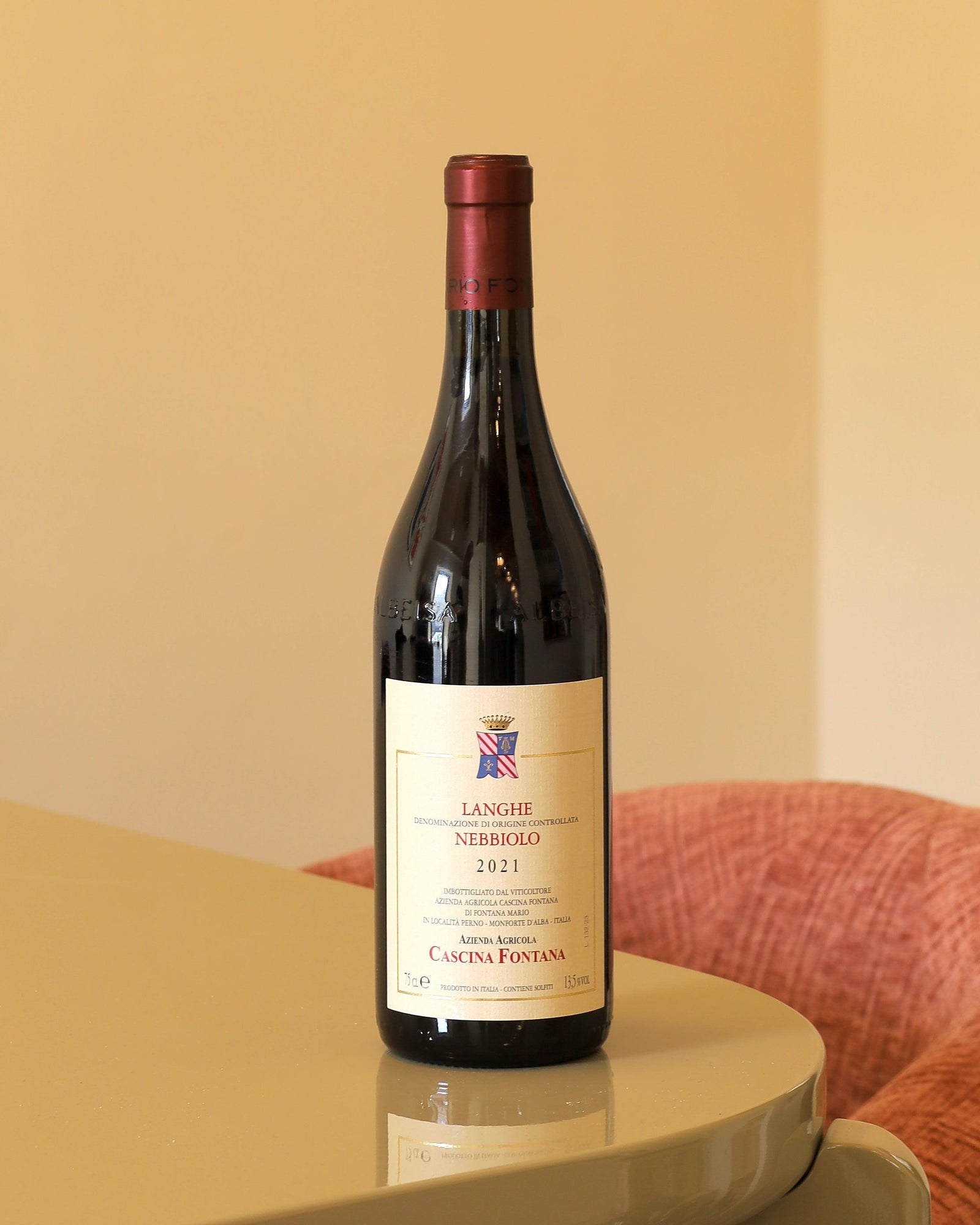 Cascina Fontana Nebbiolo d'Alba 2021 DOC 0,75l Bottle