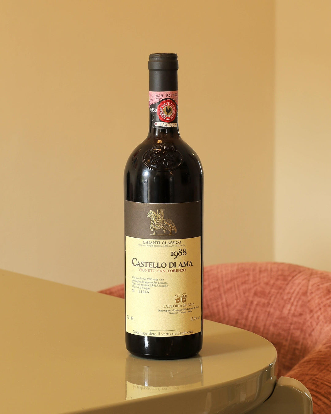 Castello di Ama Chianti Classico Vigneto San Lorenzo 1988 DOCG 0,75l Bottle