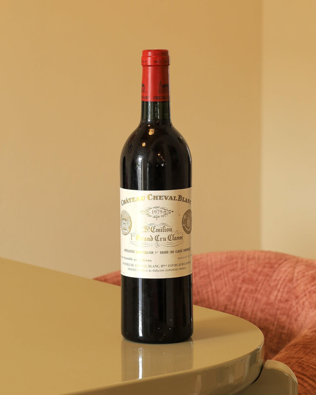 Chateau Cheval Blanc  Saint-Emilion Grand Cru  1979 AOC 0,75l Bottle