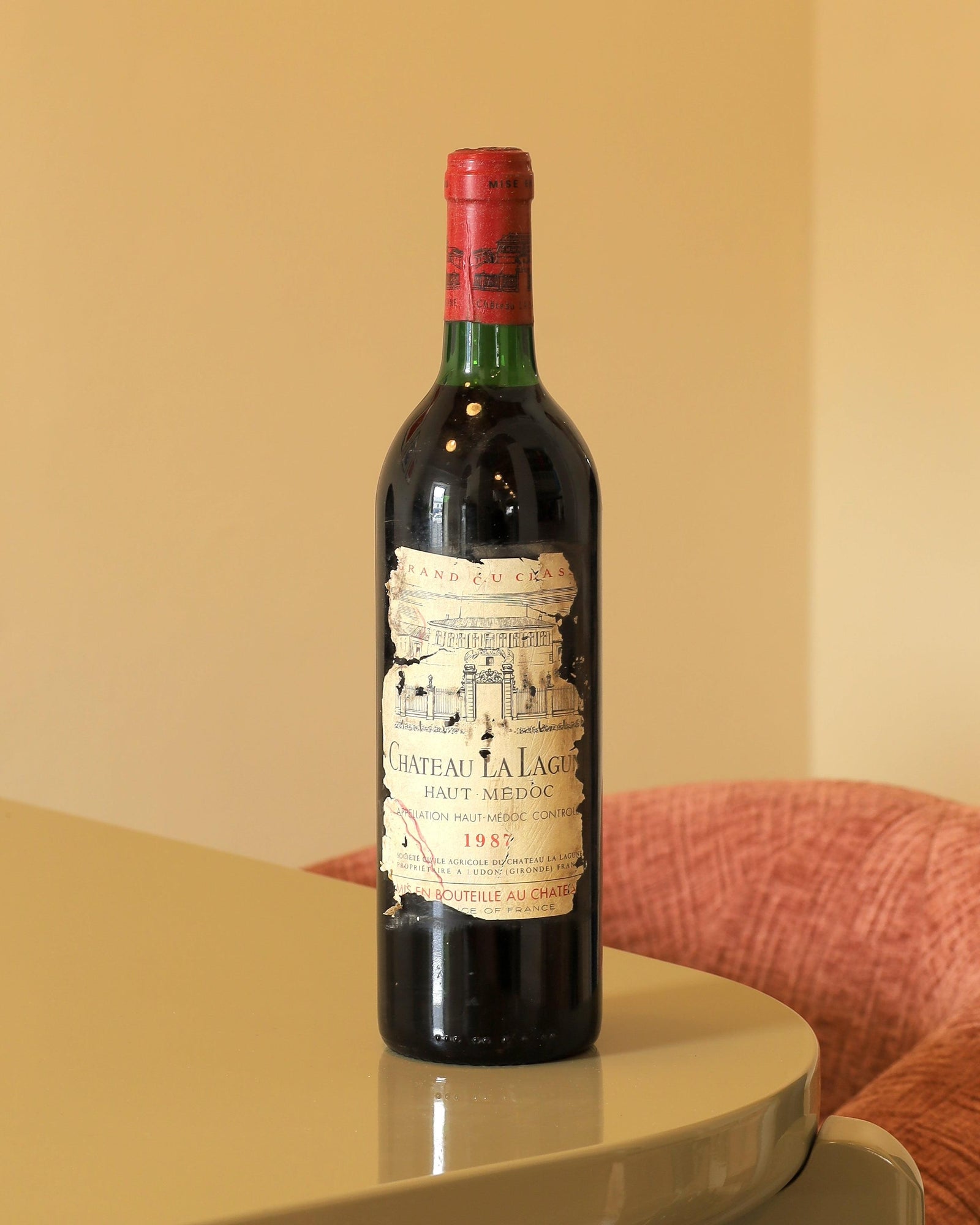 Chateau La Lagune  Haut-Medoc Rouge  1987 AOC 0,75l Bottle