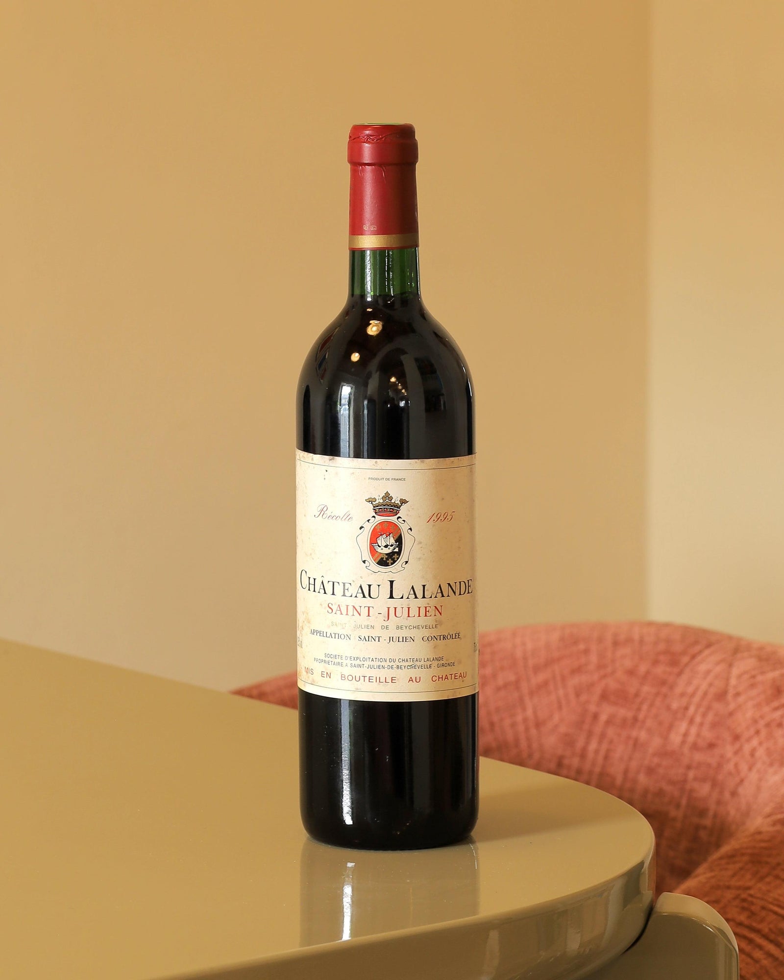 Chateau Lalande  Saint-Julien Rouge 1995 AOC 0,75l Bottle