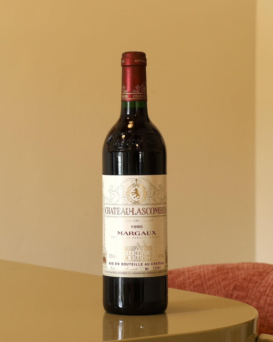 Chateau Lascombes Margaux Rouge 1990 AOC 0,75l Bottle