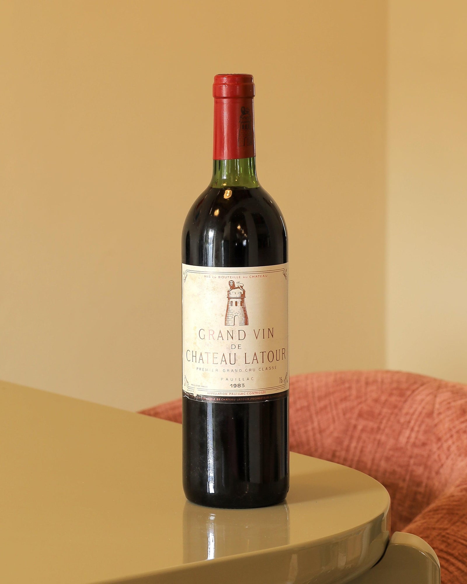 Chateau Latour Pauillac Rouge 1983 AOC 0,75l Bottle