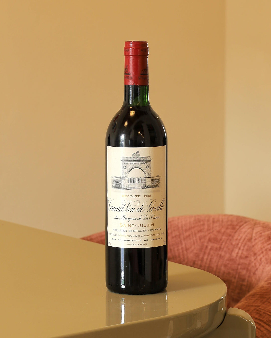 Chateau Leoville Las Cases  Saint-Julien Rouge 1988 AOC 0,75l Bottle