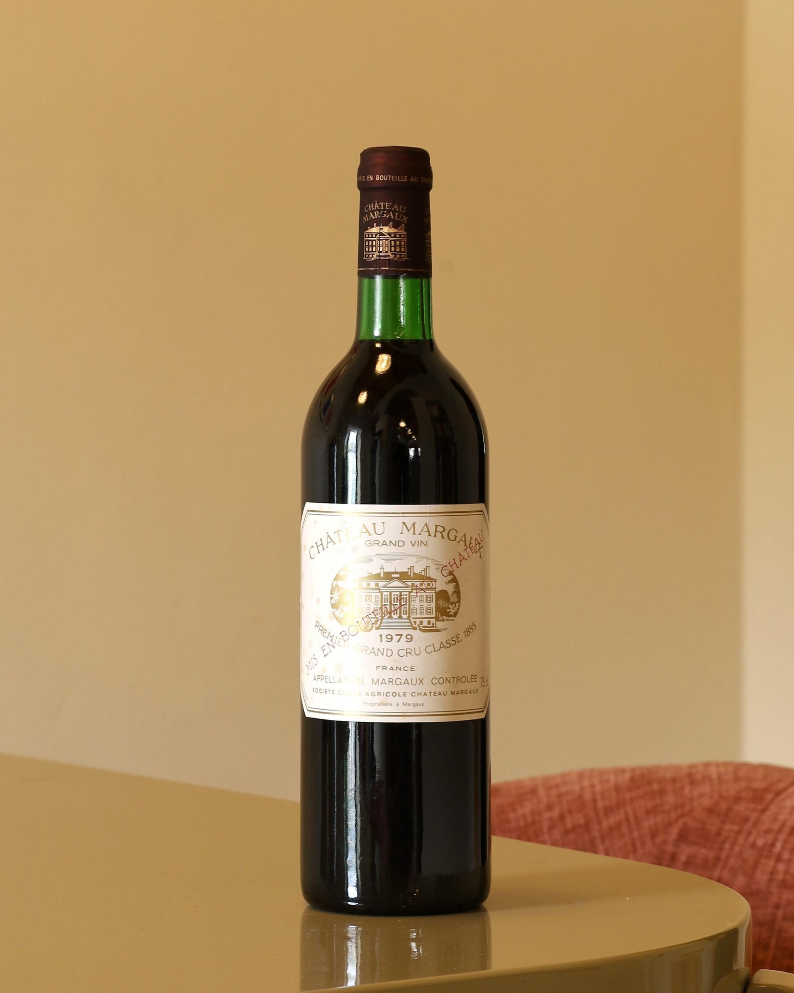 Chateau Margaux Margaux Rouge 1979 AOC 0,75l Bottle