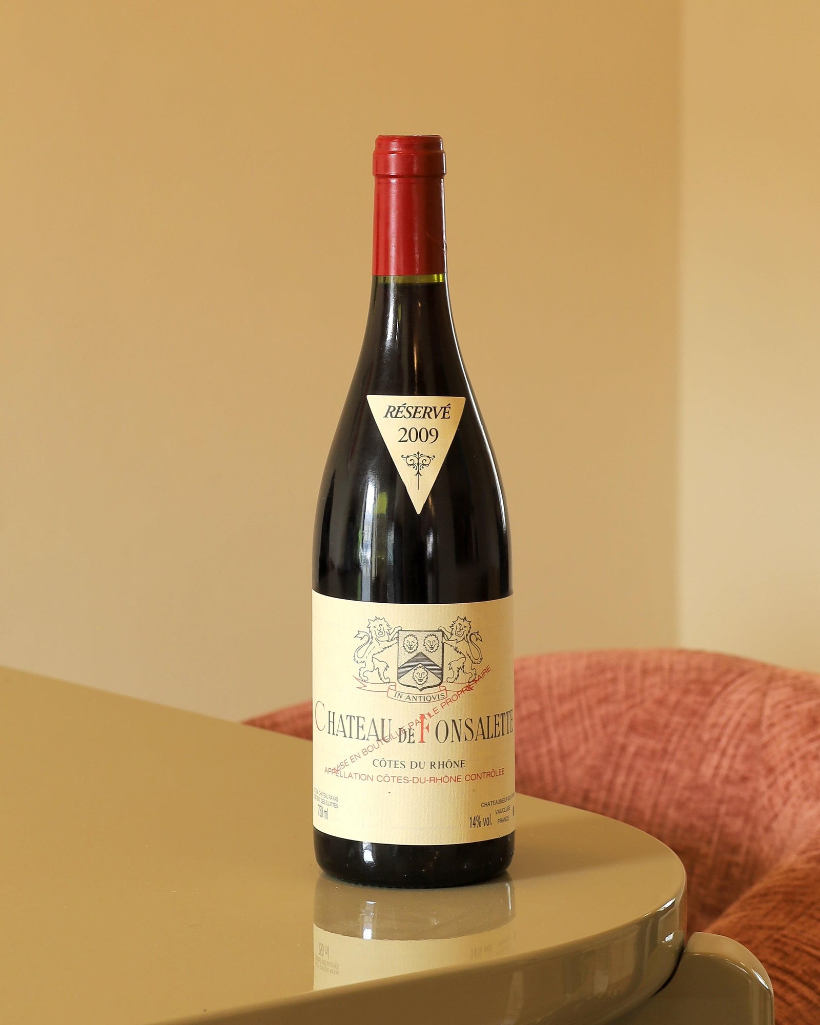 Chateau du Fonsalette Cotes du Rhone Reserve 2009 AOC 0,75l Bottle