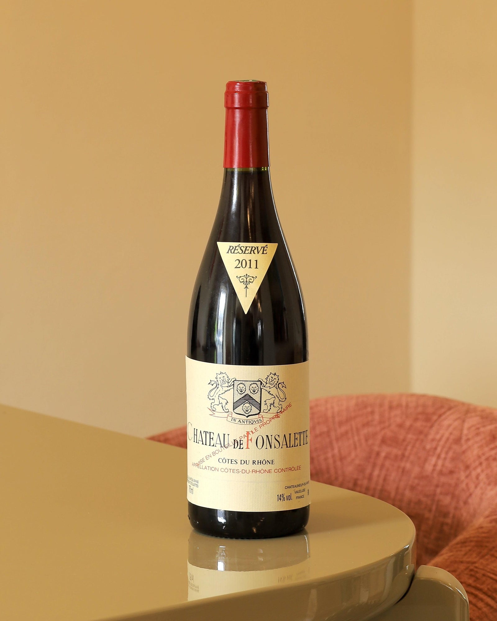 Chateau du Fonsalette Cotes du Rhone Reserve 2011 AOC 0,75l Bottle