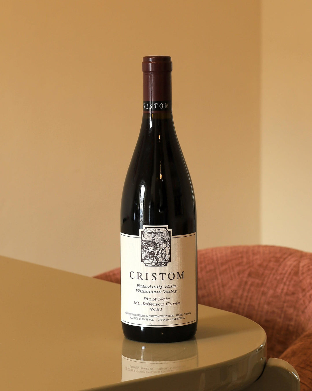 Cristom Mt. Jefferson Cuvee Pinot Noir Willamette Valley 2021 0,75l Bottle