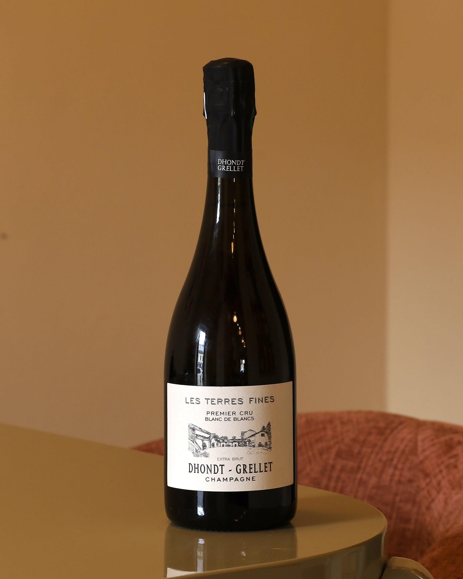 Dhondt - Grellet Les Terres Fines Premier Cru Blanc de Blancs NV AOC 0,75l Bottle