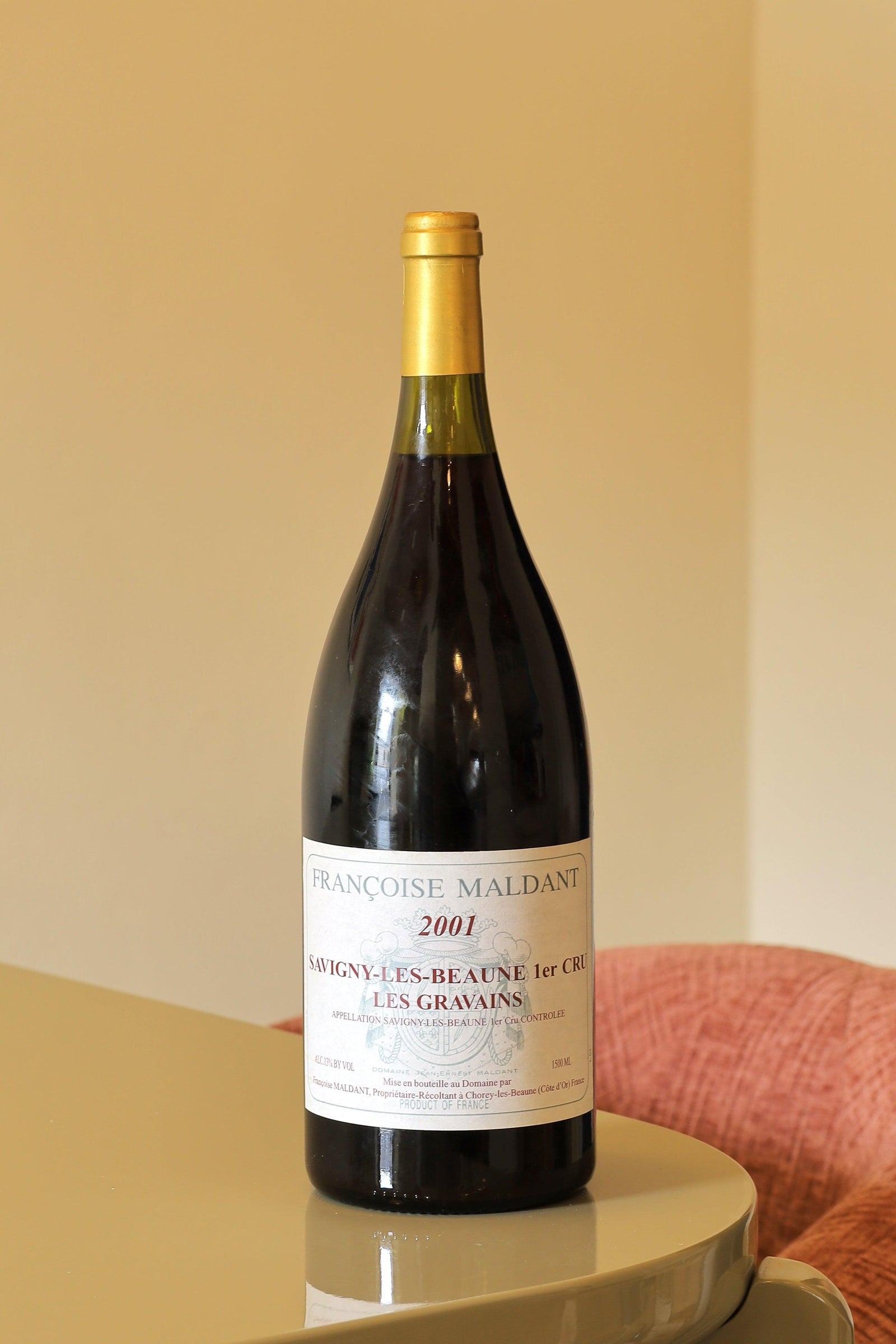 Domaine Maldant 1er Cru Savigny-les-Beaune Les Gravains 2001 AOC 1,5l Bottle