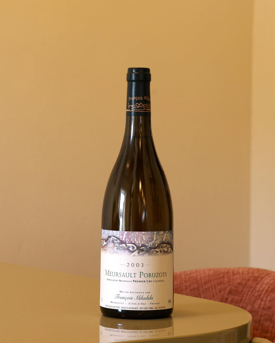 Domaine Mikulski Meursault Premier Cru Les Poruzots 2003 0,75l Bottle