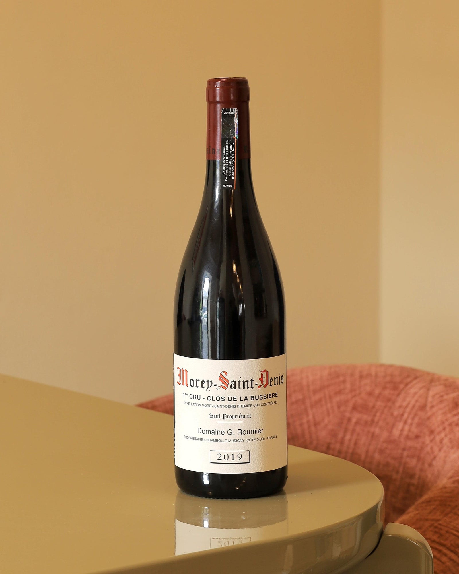 Domaine Roumier Morey-Saint-Denis Premier Cru Clos de la Bussiere 2019 AOC 0,75l Bottle