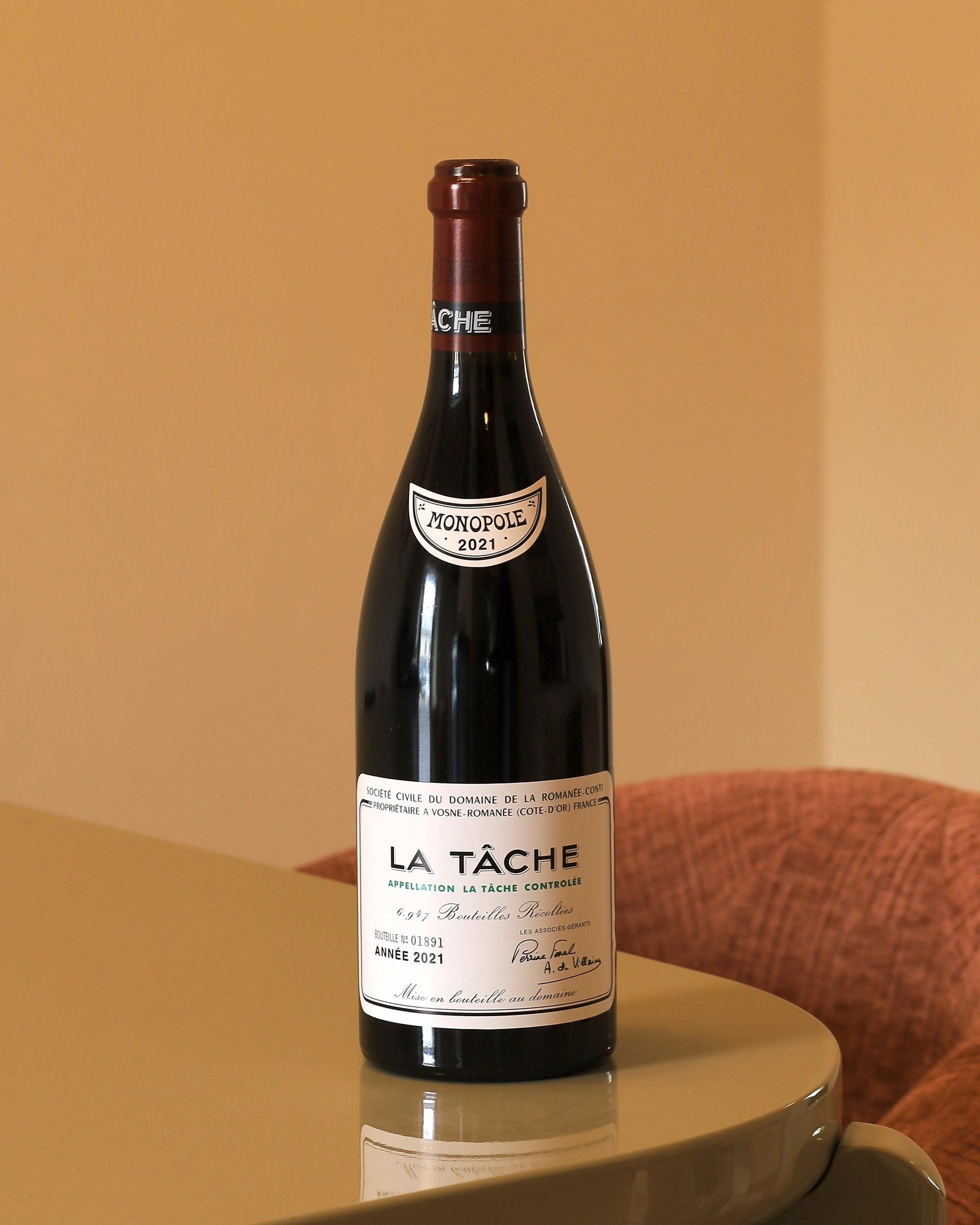 Domaine de la Romanee-Conti La Tache Grand Cru 2021 AOC 0,75l Bottle
