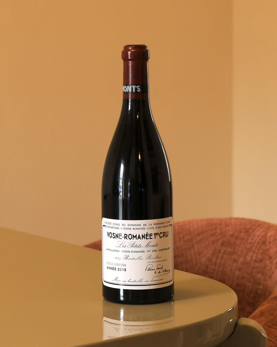 Domaine de la Romanee-Conti Vosne-Romanee Premier Cru Les Petits Monts 2019 AOC 0,75l Bottle