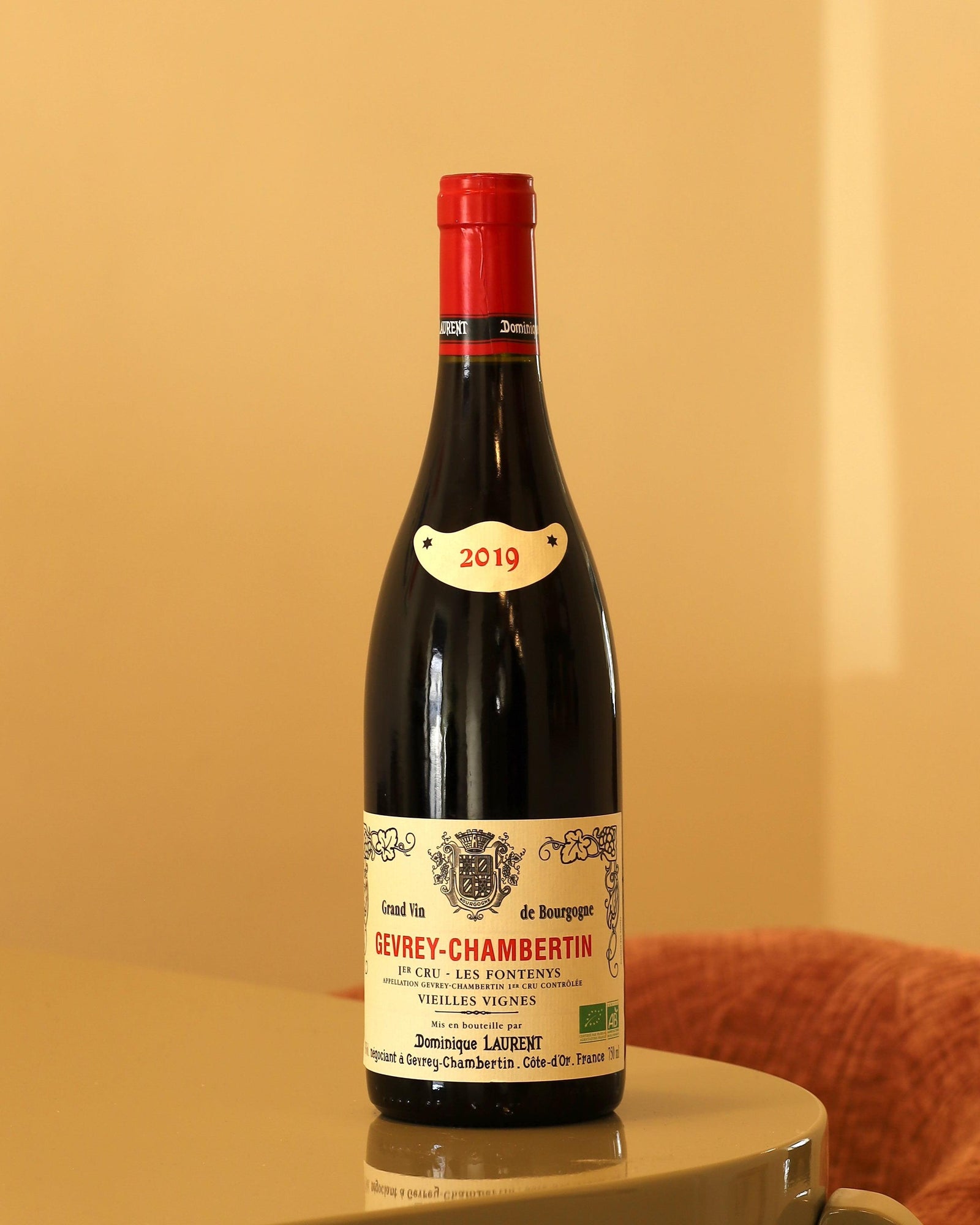 Dominique Laurent Gevrey-Chambertin Premier Cru Les Fontenys 2019 AOC 0,75l Bottle