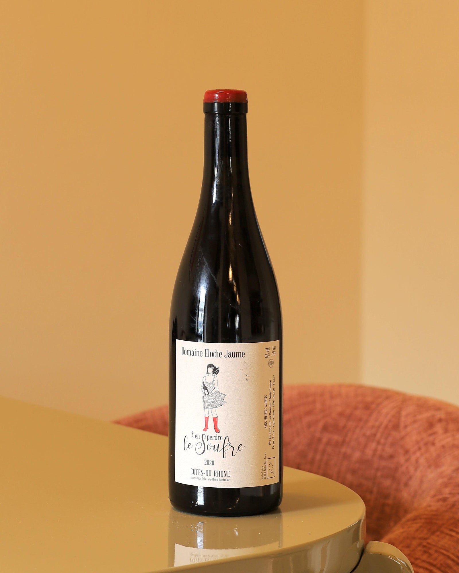 Elodie Jaume Cotes du Rhone Rouge "An en perdre le soufre" 2020 AOC 0,75l Bottle