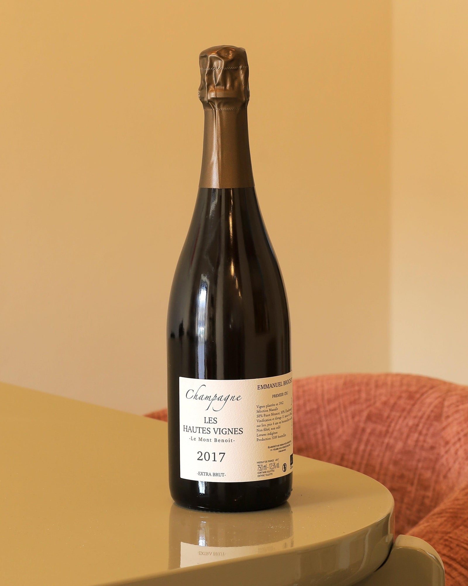 Emmauel Brochet Les Hautes Vignes 2017 AOC 0,75l Bottle