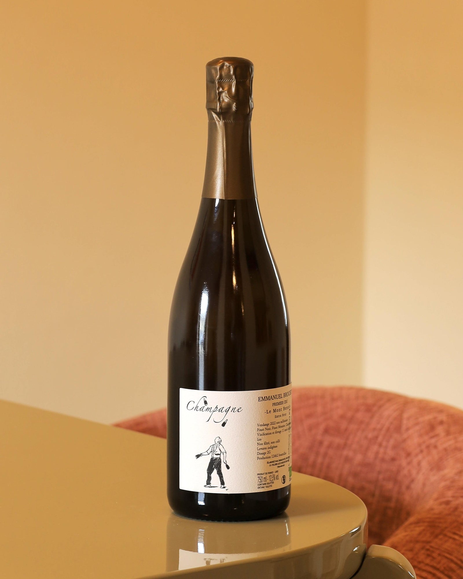 Emmauel Brochet Mont Benoit Premier Cru 2022 AOC 0,75l Bottle