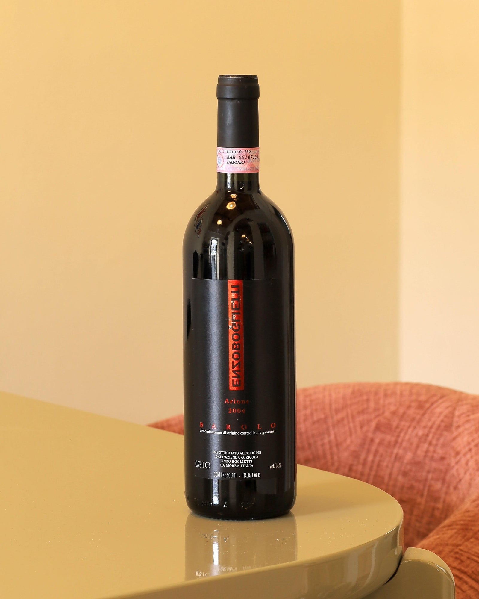 Enzo Boglietti Barolo Arione 2004 DOCG 0,75l Bottle