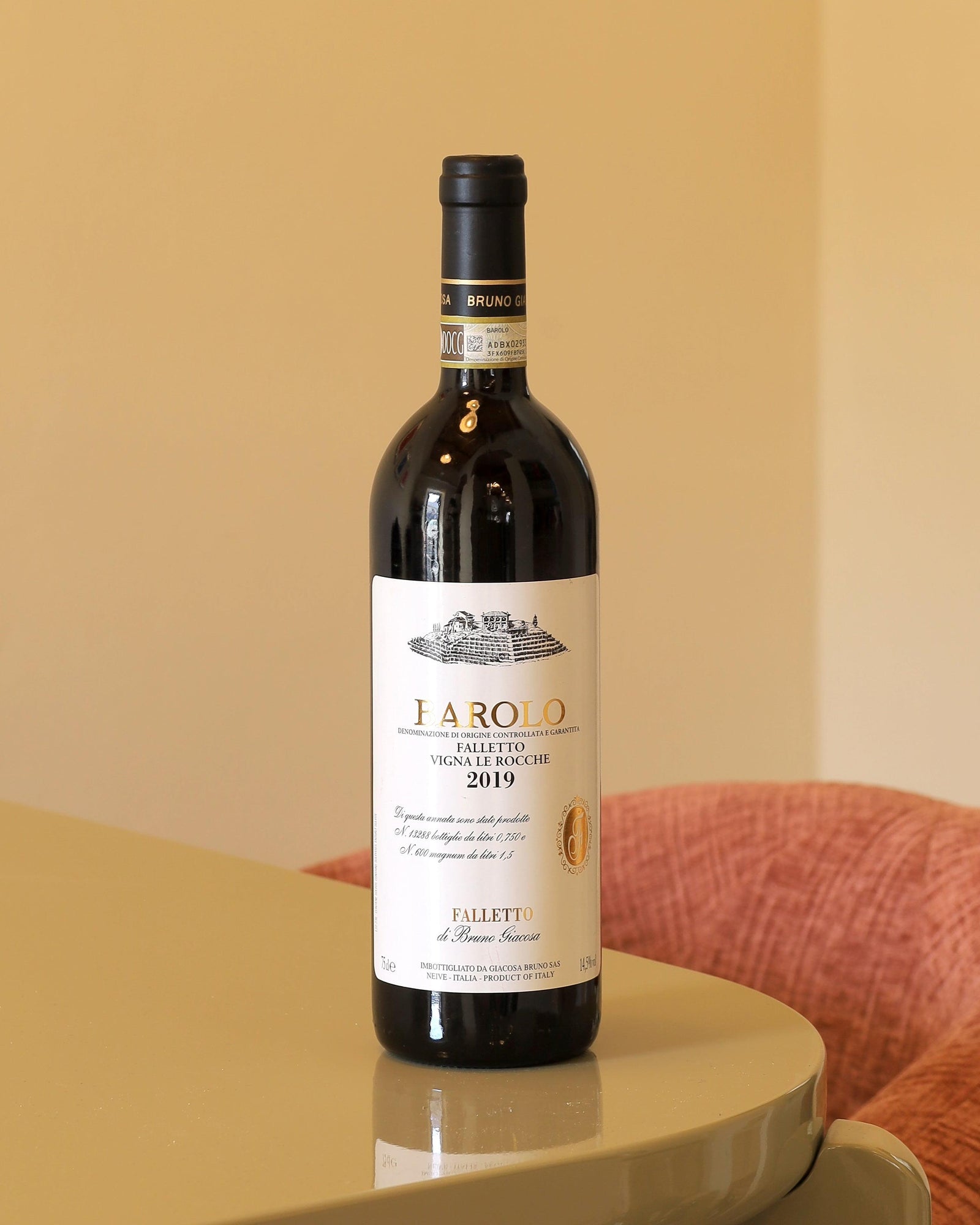 Falletto di Bruno Giacosa Barolo Le Rocche di Castiglione Falletto 2019 DOCG 0,75l Bottle