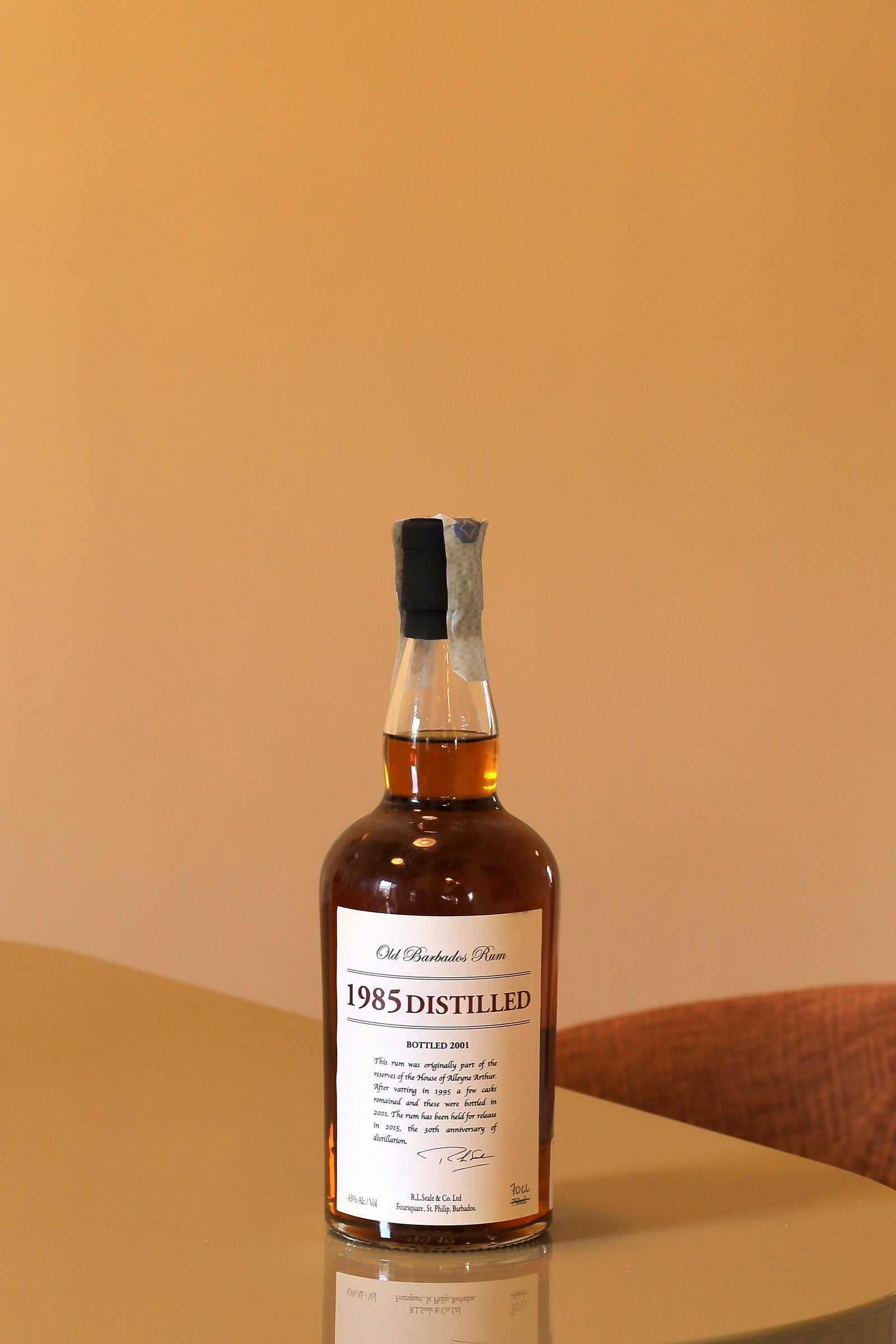 Foursquare Old Barbados rum 1985 0,7l Bottle