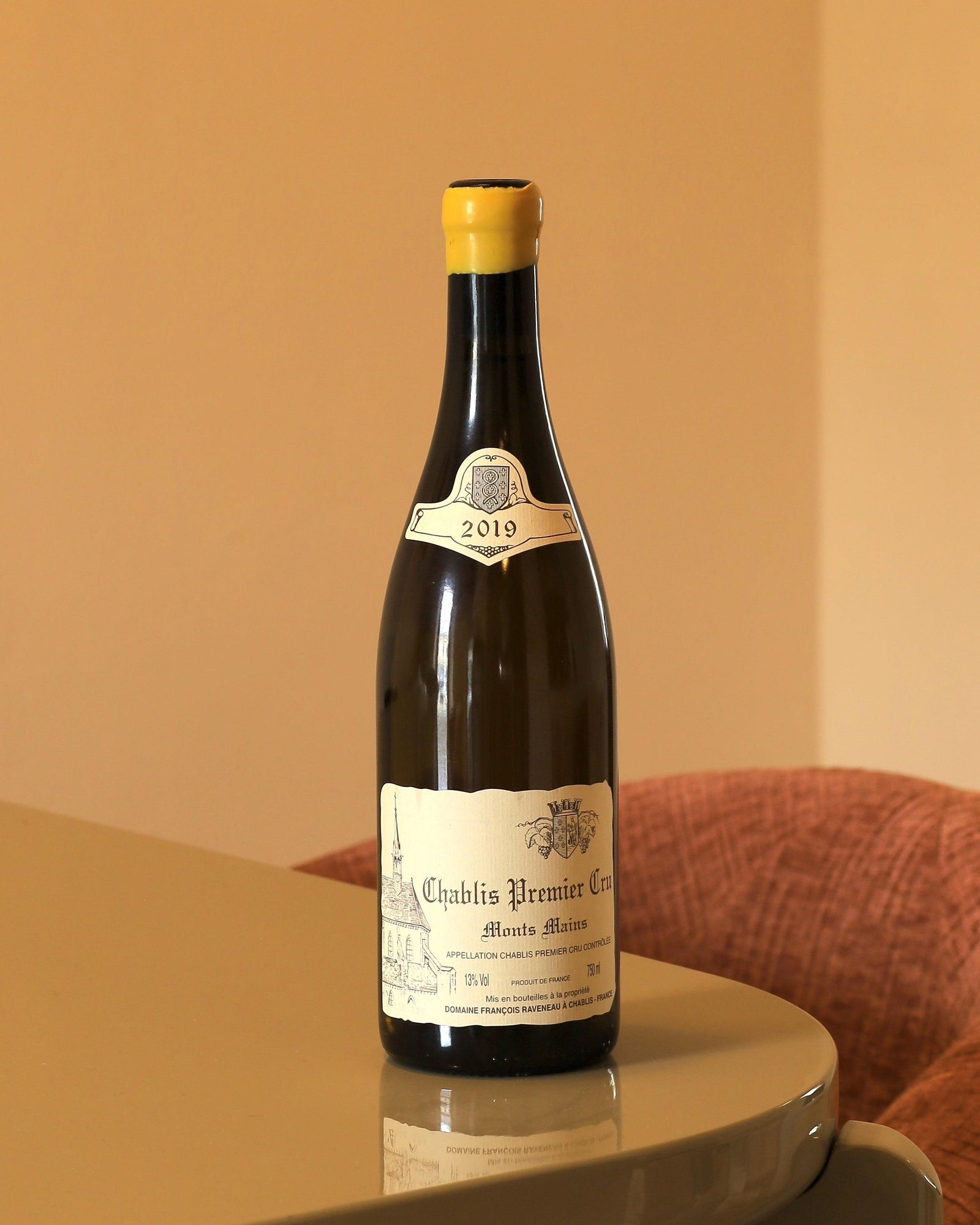 Francois Raveneau Chablis Premier Cru Mont Mains 2019 AOC 0,75l Bottle