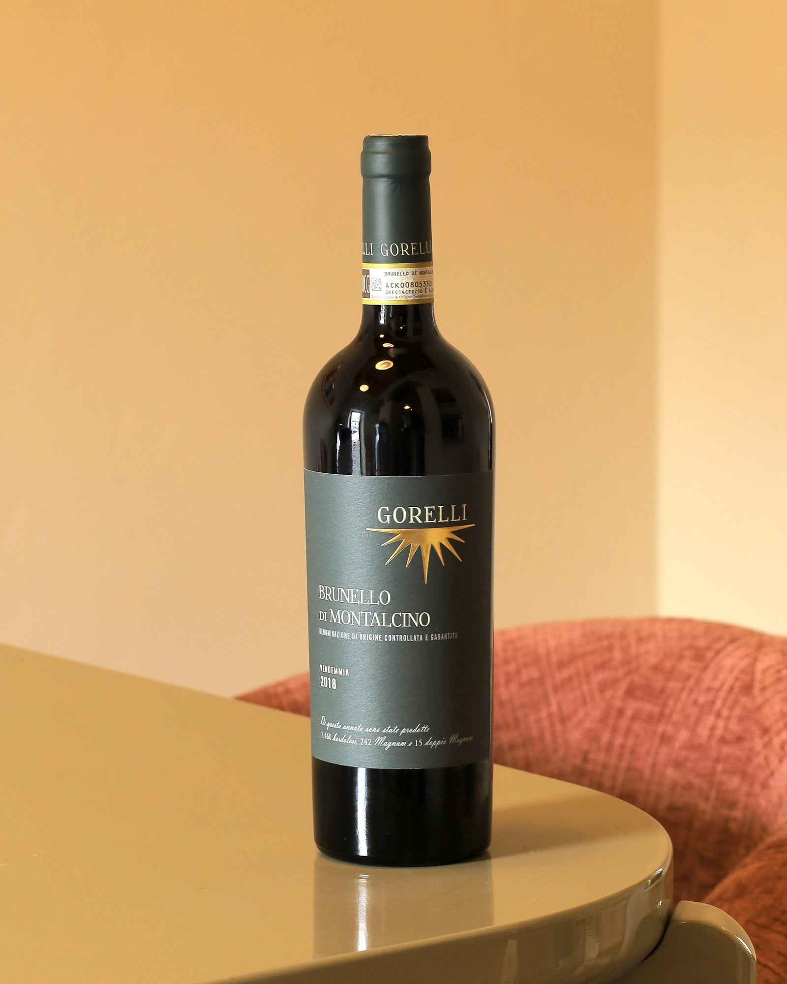 Giuseppe Gorelli Brunello di Montalcino 2018 DOCG 0,75l Bottle