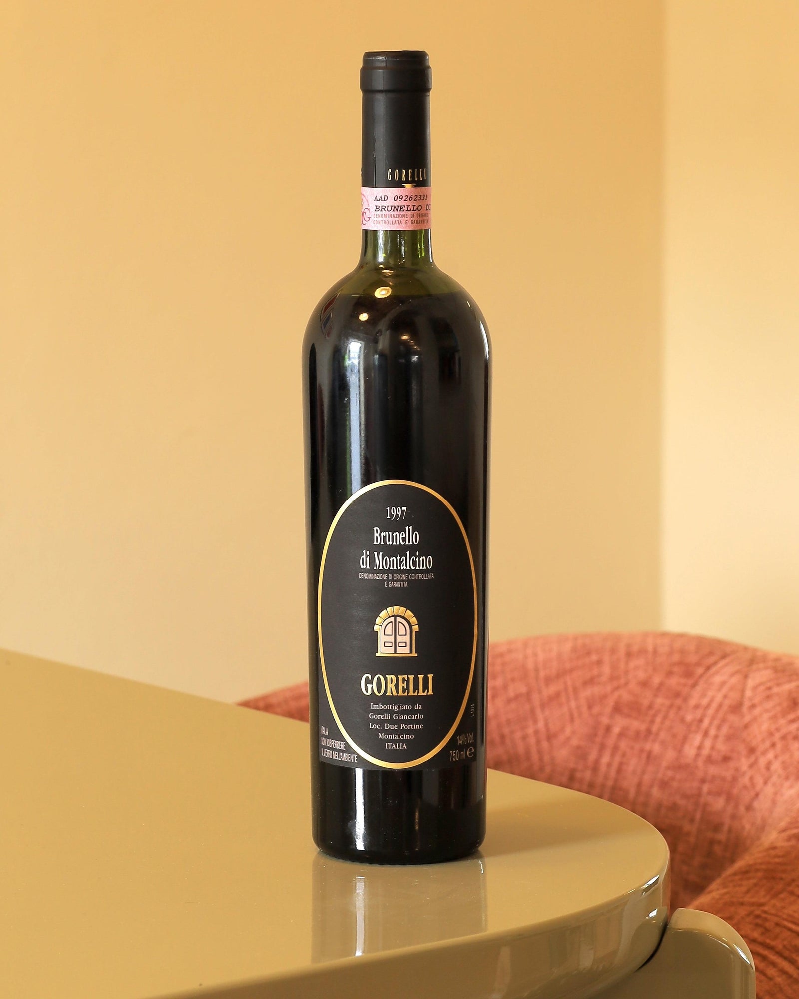 Giuseppe Gorelli Brunello di Montalcino Le due Portine 1997 DOCG 0,75l Bottle