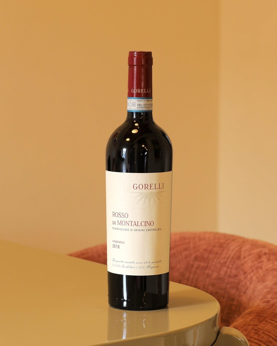 Giuseppe Gorelli Rosso di Montalcino 2018 AOC 0,75l Bottle