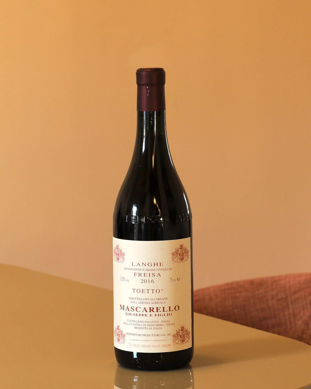 Giuseppe Mascarello Freisa Toetto 2016 DOC 0,75l Bottle
