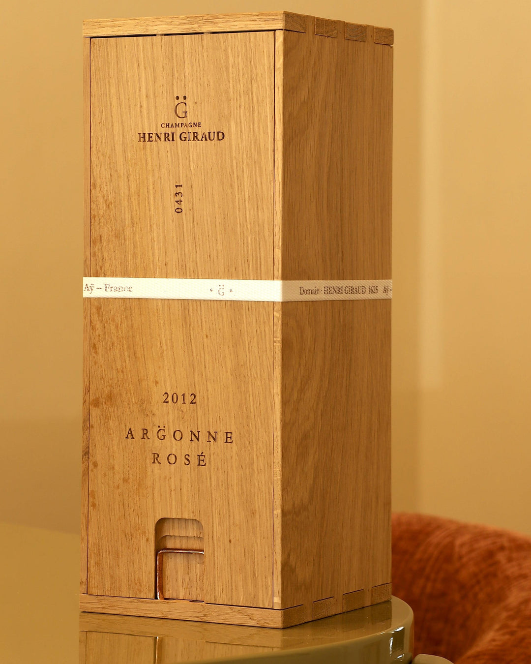 Henri Giraud Argonne Rose 2012 AOC 0,75l Bottle